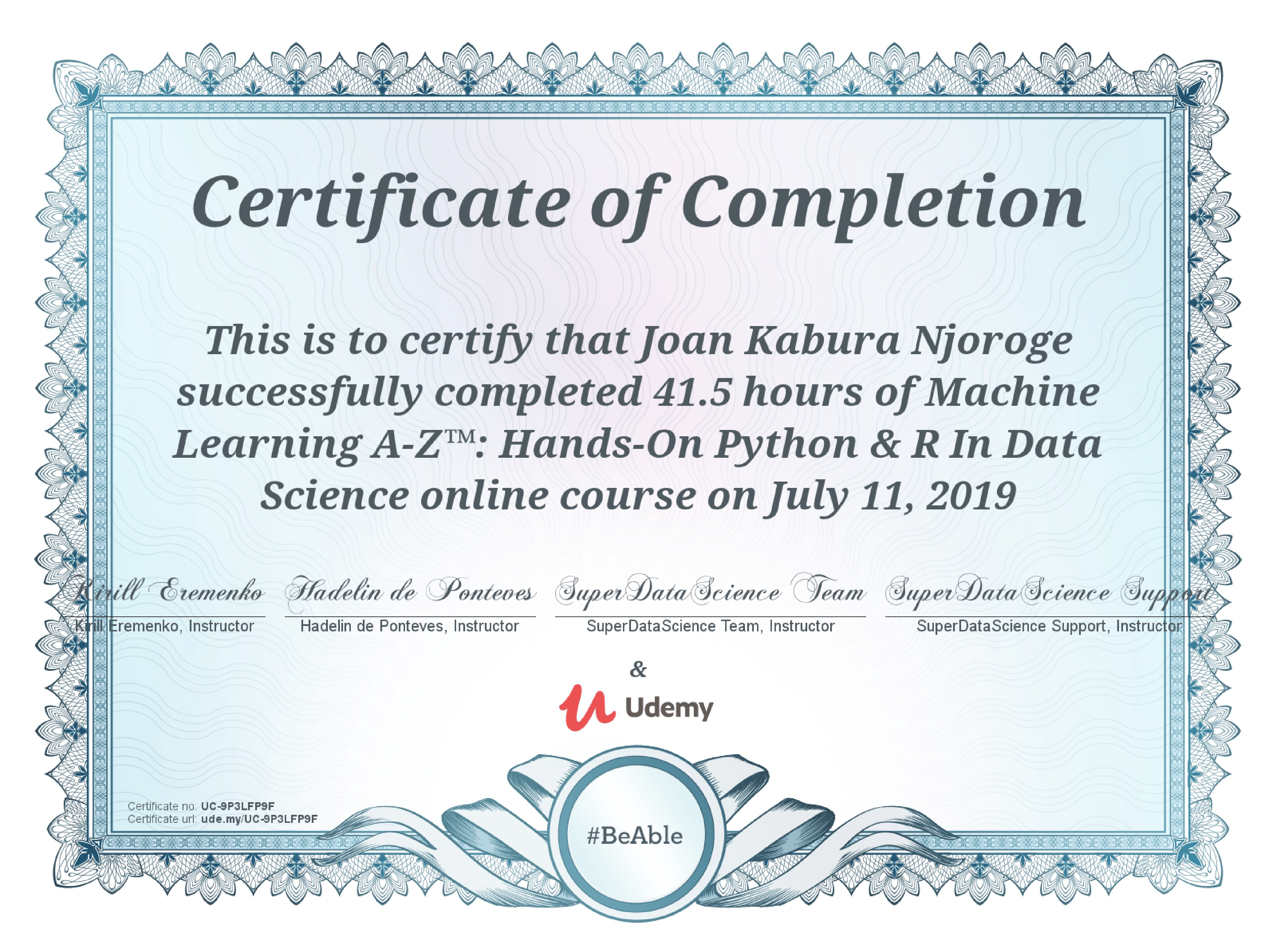 Joan Njoroge | Software Developer